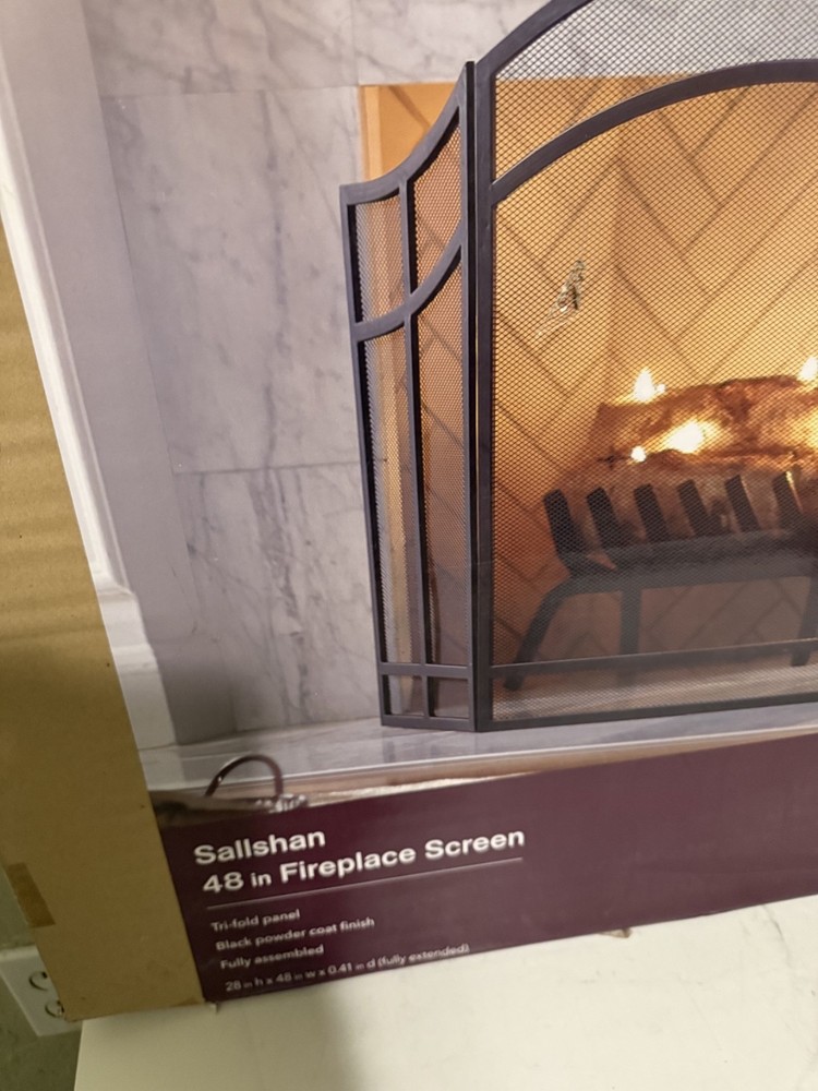 Home Decorators Collection 48" Sallshan Fireplace Screen