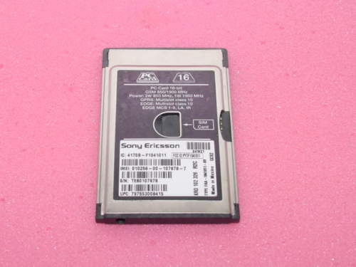 Sony Ericsson Cingular GC82 Wireless Internet PC Card