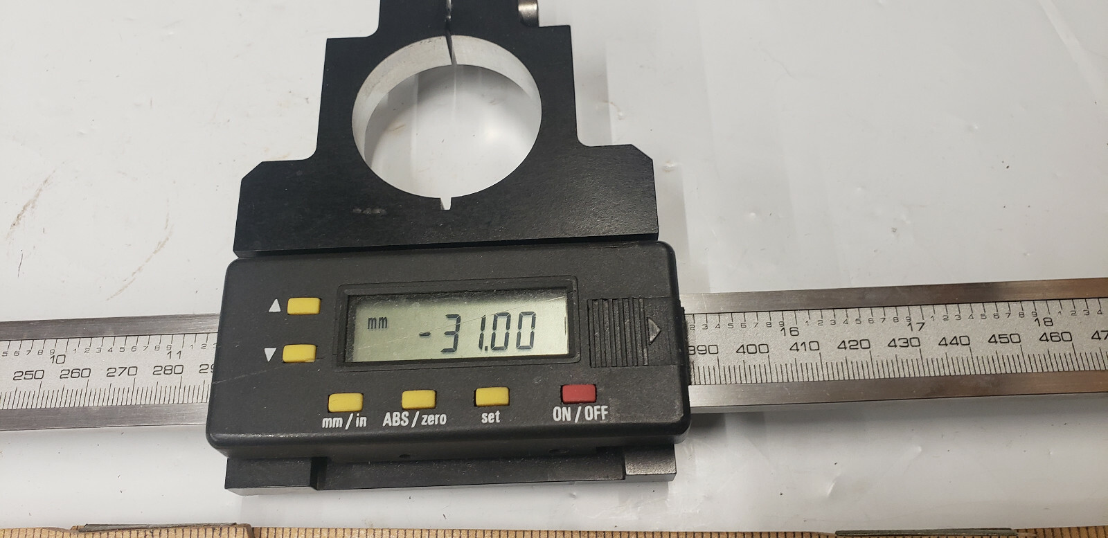 Venus Tools 24" (600mm) Stainless Electronic Sliding Caliper Depth Gage Tool.