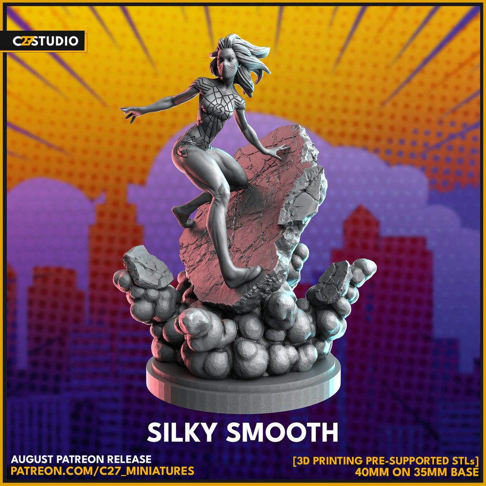 Silky Smooth | 40mm Crisis Protocol | Tabletop Gaming | Tabletop Miniature |