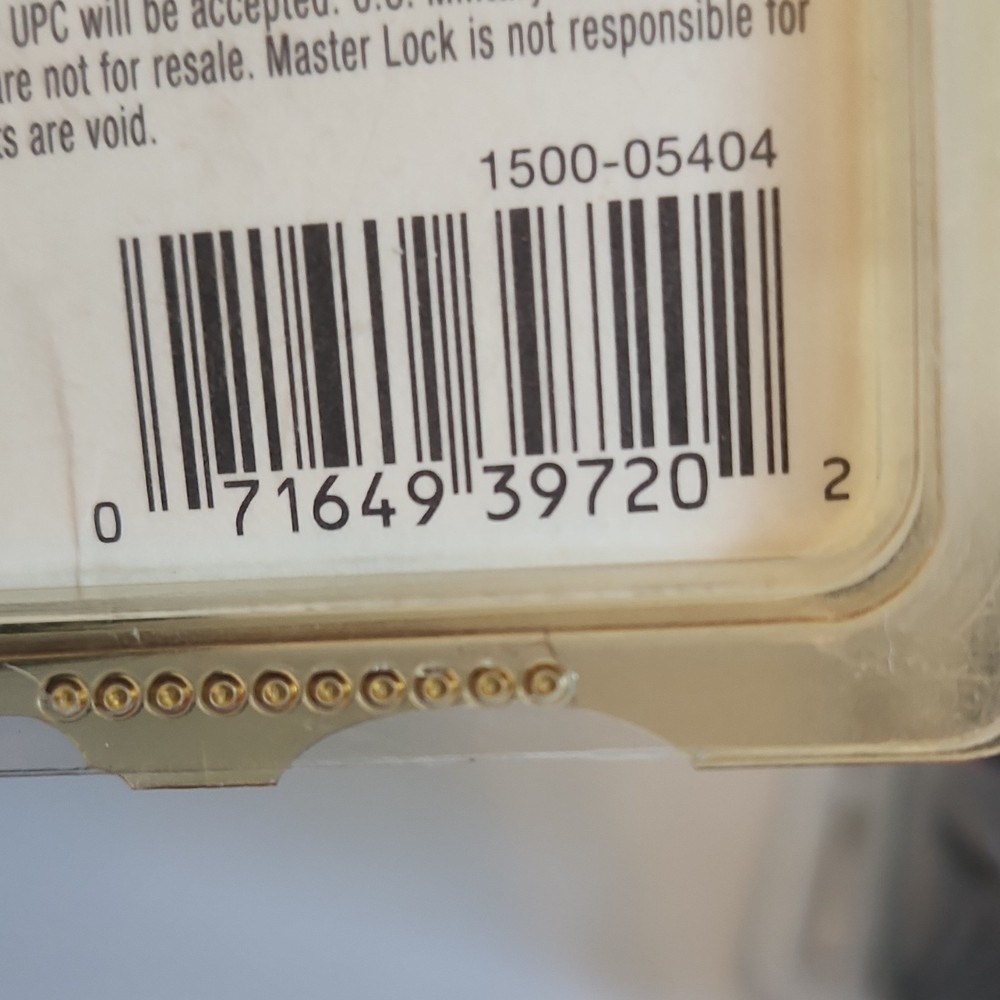 Master Lock Combination Padlocks 2-Pack MPN 1500-05404