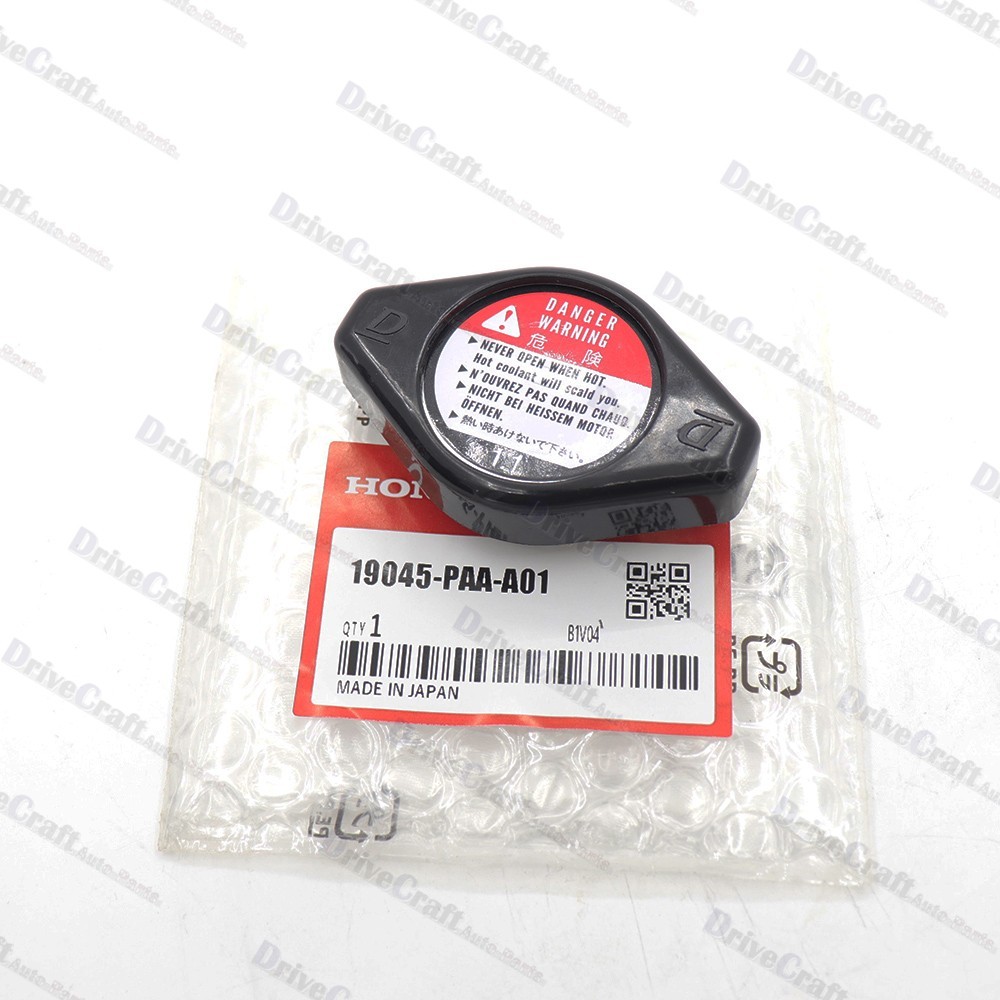 OEM Black Cooling Radiator Cap for Honda Accord Civic CR-V Fit Acura MDX RDX TLX