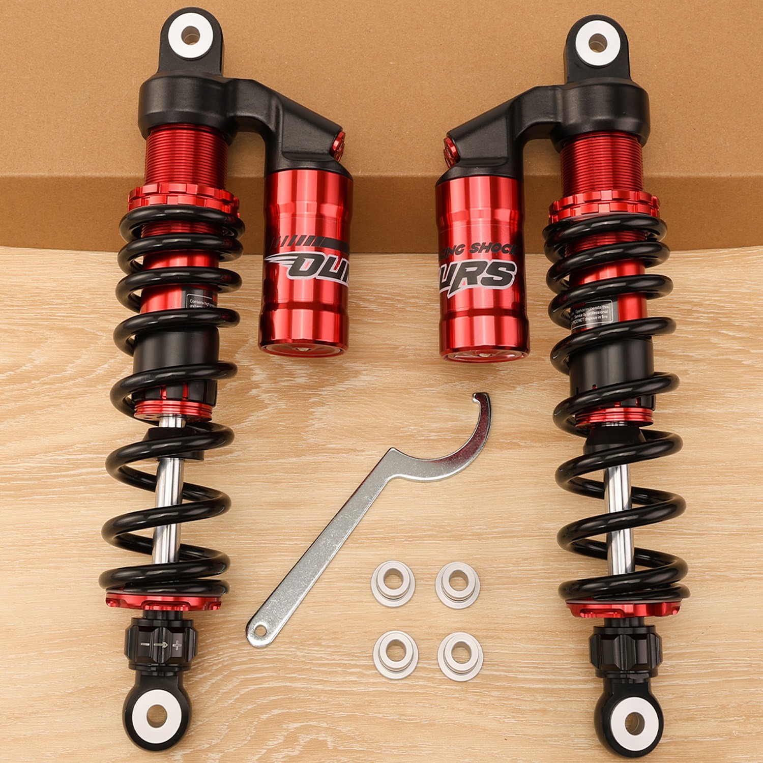 FOR 1993-2006 HONDA SPORTRAX 300EX TRX300EX STAGE 3 FRONT AIR SHOCKS ABSORBERS