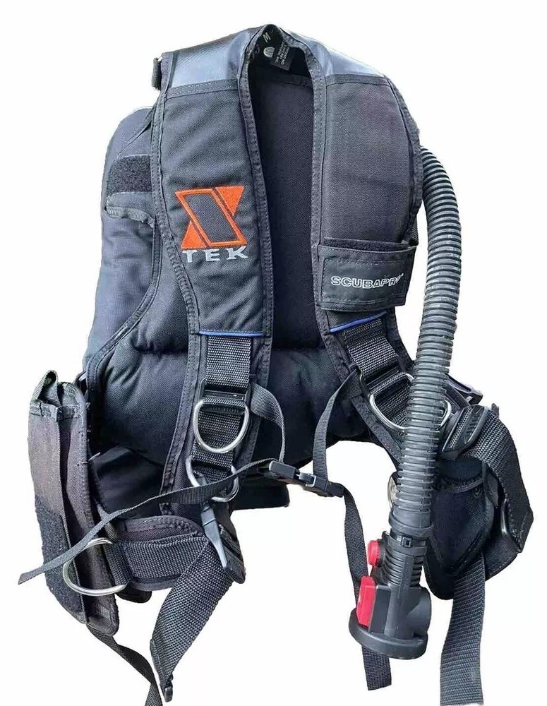SCUBAPRO X TEK BCD System And Donut Wing Size ML -  XLNT Cond