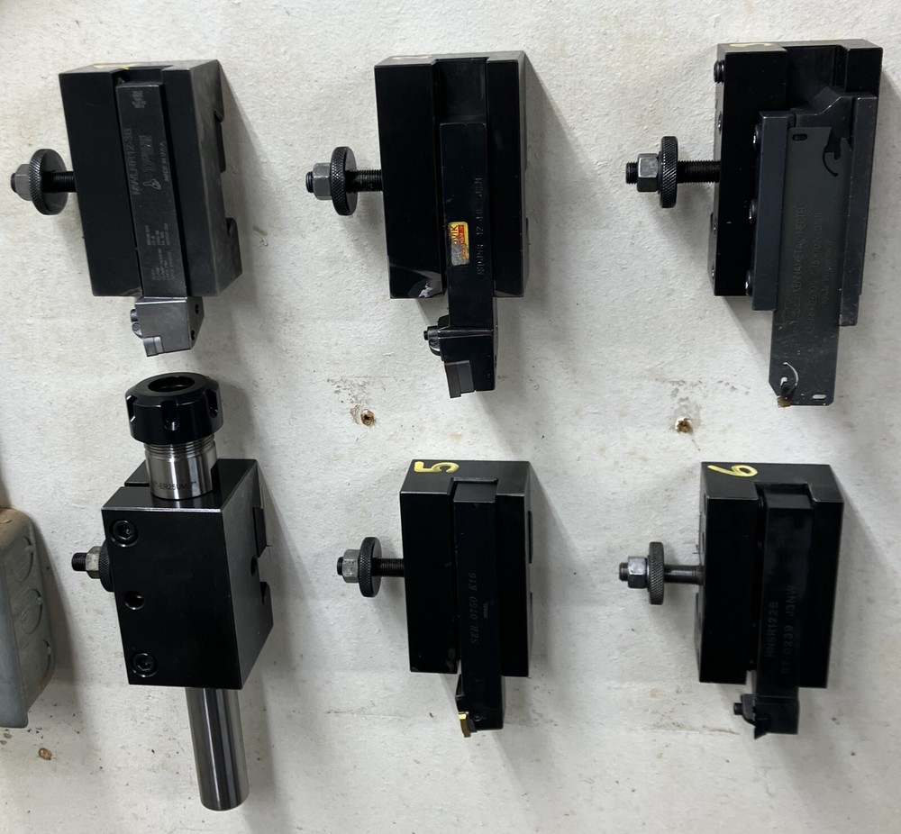 AXA Quick Change Tool Post Holder / Wall Hanger (6pc. Set)