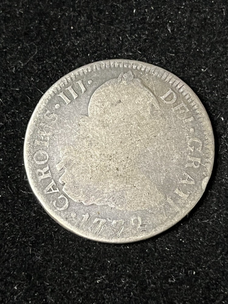 1772 2 reales guatemala