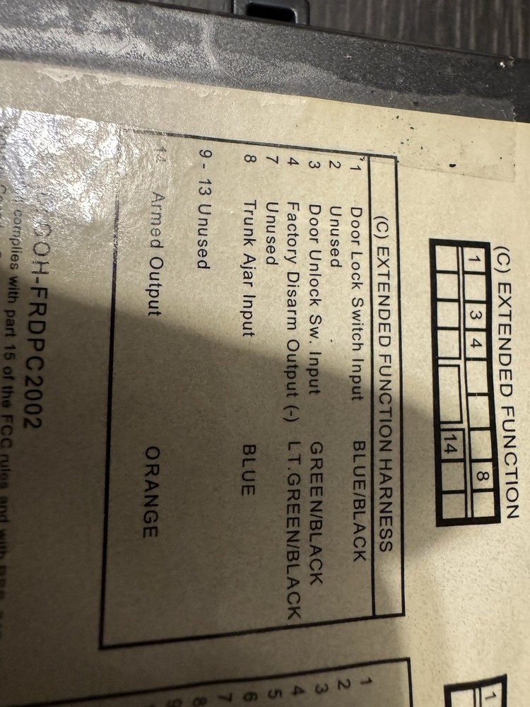 Code Alarm 102059-3-CPLMM