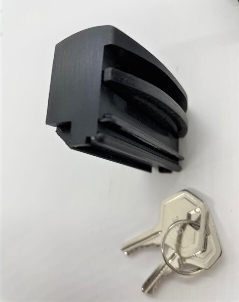 Window Handle - suits Dowell, Boral windows - side Jamb locking - keyed
