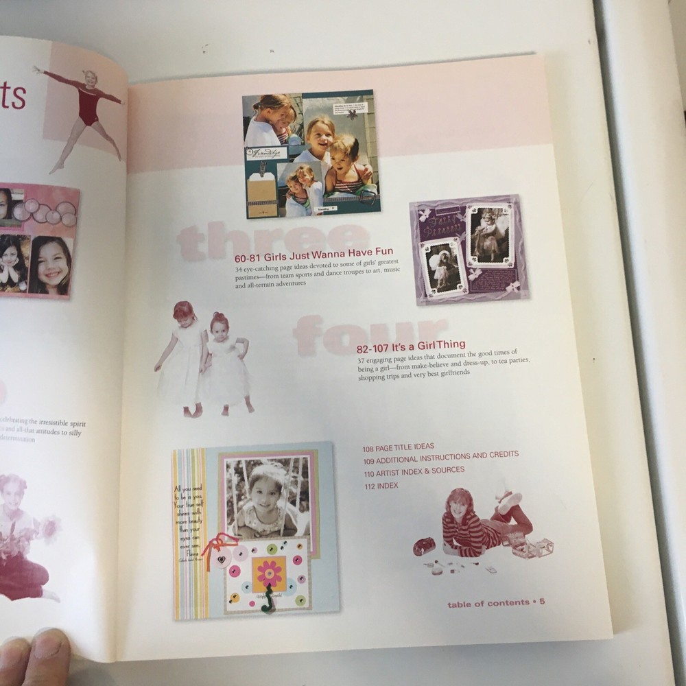 Memory Makers All Girl Scrapbook Pages