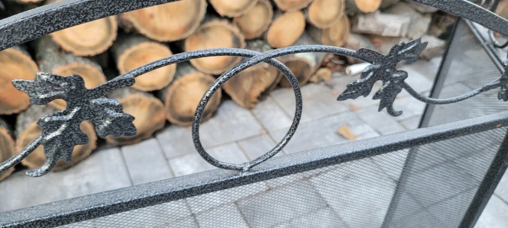 Iron Fireplace Screen