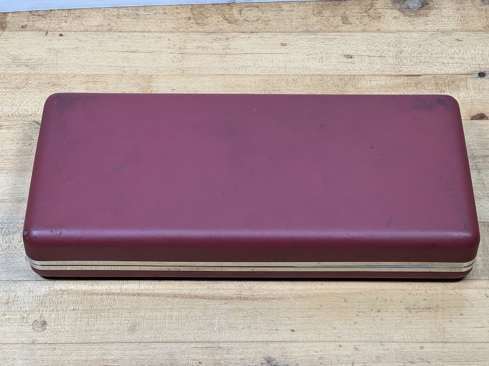 CASE ONLY For Starrett S766AZ 2 Pc Digital Caliper Micrometer Set