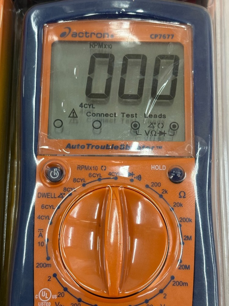 Actron Catron CP7677 Auto Digital Multimeter & Engine Analyzer AX