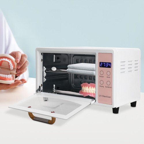 Tabletop Multi-Functional Nail Cleaner Box Nail Tool Sterilizer Drying Box 160W