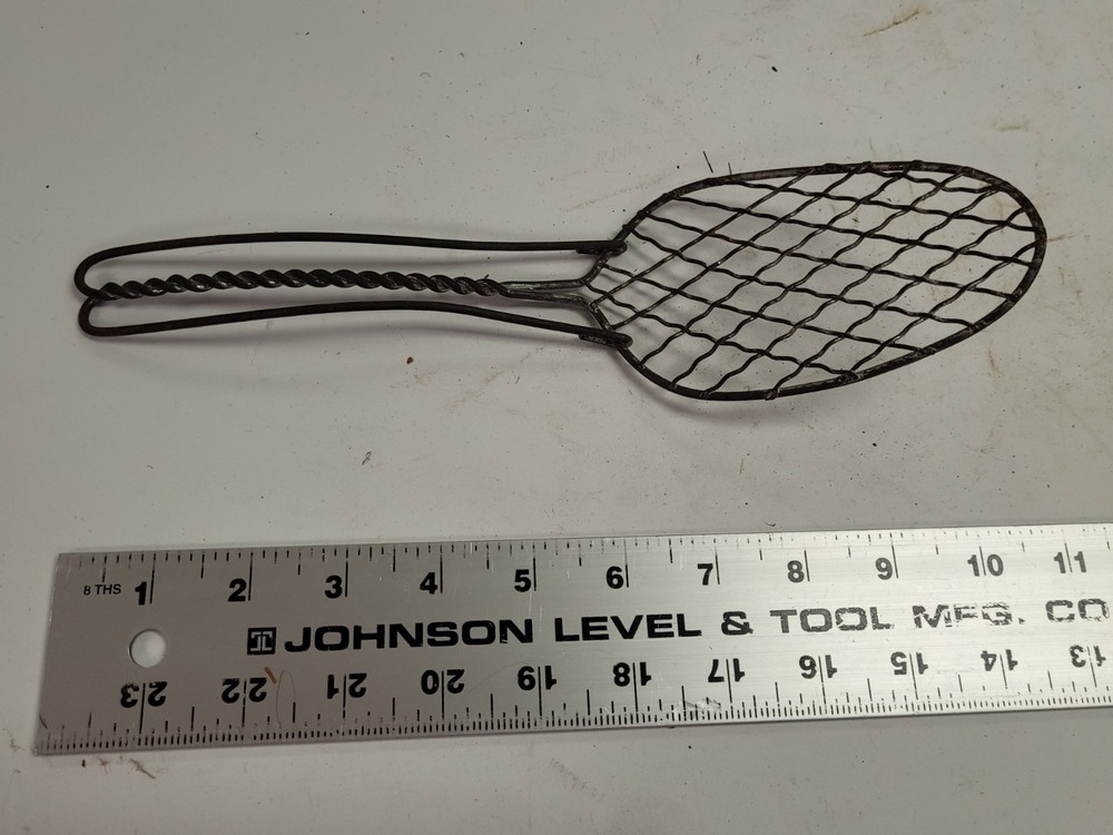 Wire Spatula Strainer - Approx. 10.5" - Vintage - Primitive Kitchen Utensil #2