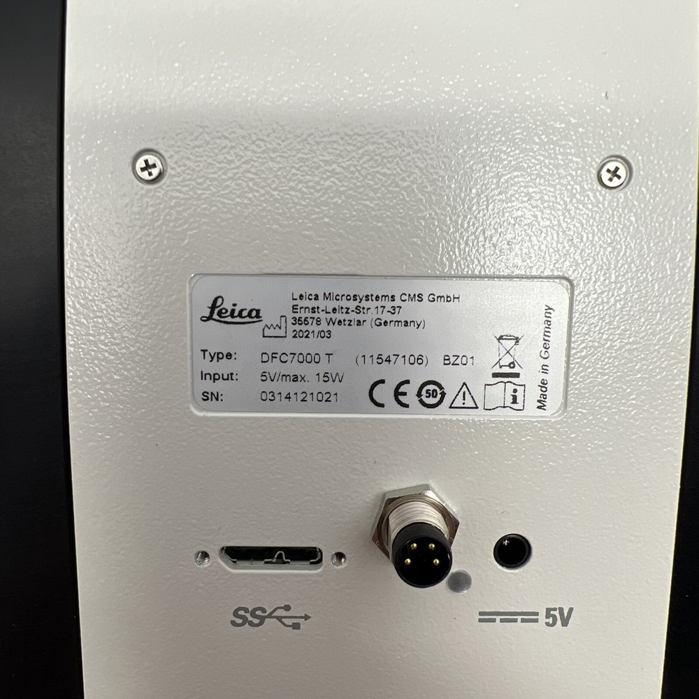 Leica DFC7000T Digital Color, High Sensitivity, Cooled Microscope Camera