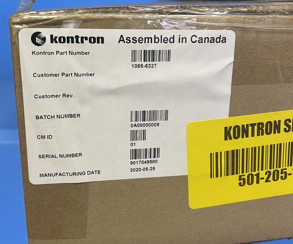 KONTRON 1065-6327 1U EDGE PROCESSOR 48V DC ME1100 VRAN MOBILE EDGE COMPUTING