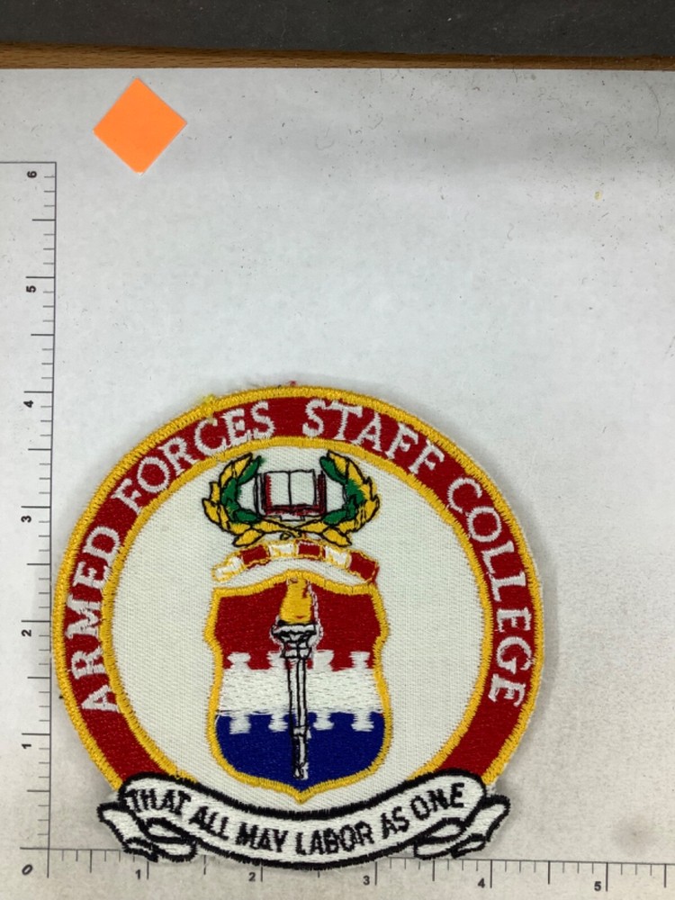 ARMED FORCES STAFF COLLEGE PATCH