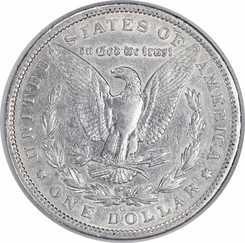 1896-O Morgan Silver Dollar EF Uncertified #950