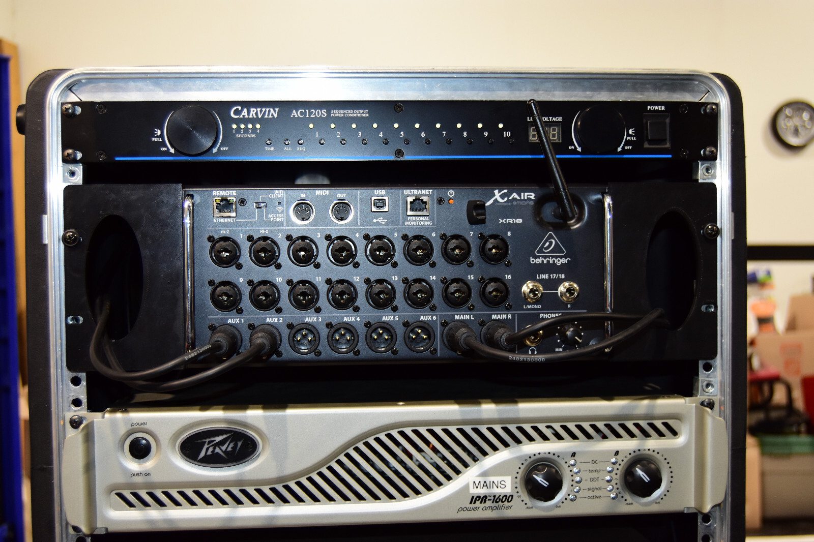 Improved - Rack Ears - Behringer XR16 XR18 SD16 & Midas MR16 MR18 Digital Mixers