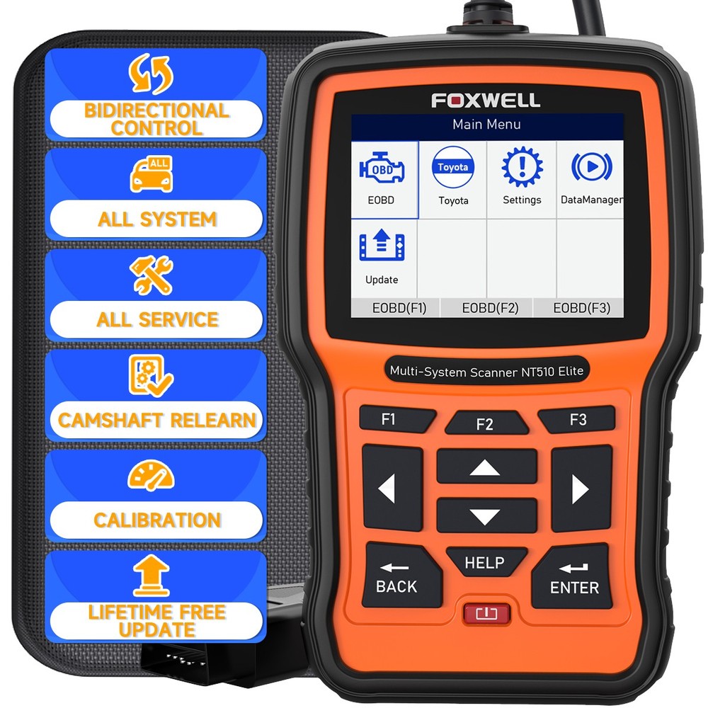 FOXWELL OBD2 Scanner Bidirectional All System For MAZDA Car Diagnostic Scan Tool
