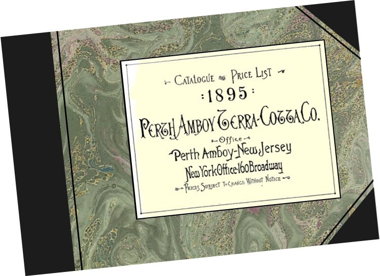Perth Amboy Terra-Cotta Co (1895) CATALOG Architecture Building Ceramic Samples