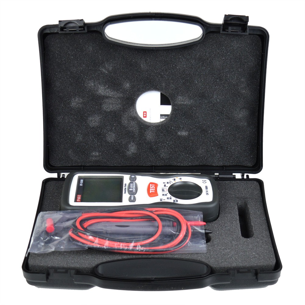 CEM DT-5500 Insulation Testers Large Dual Display with Backlight
