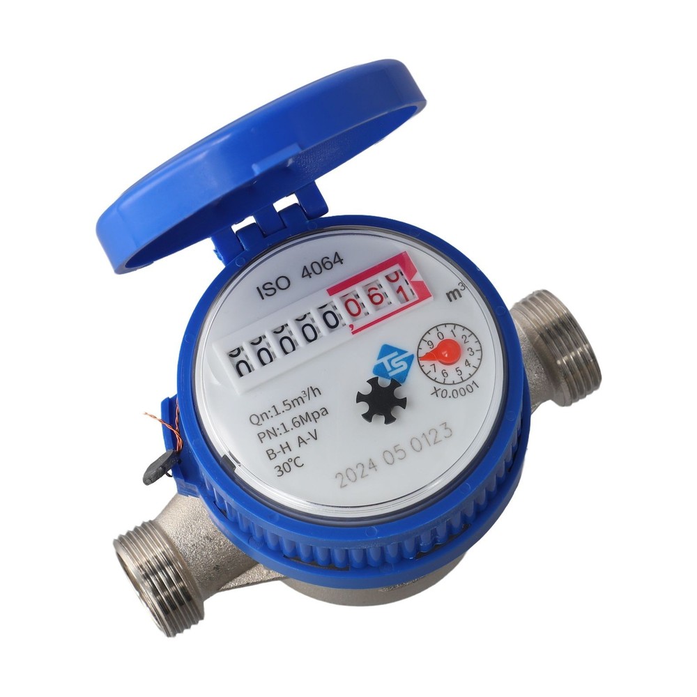 Smart digital water meter household mechanical rotor pointer cold water meter