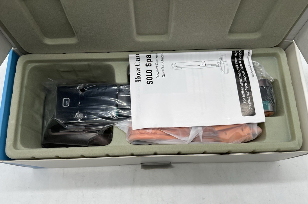 HoverCam SOLO Spark USB Document Scanner with Cables