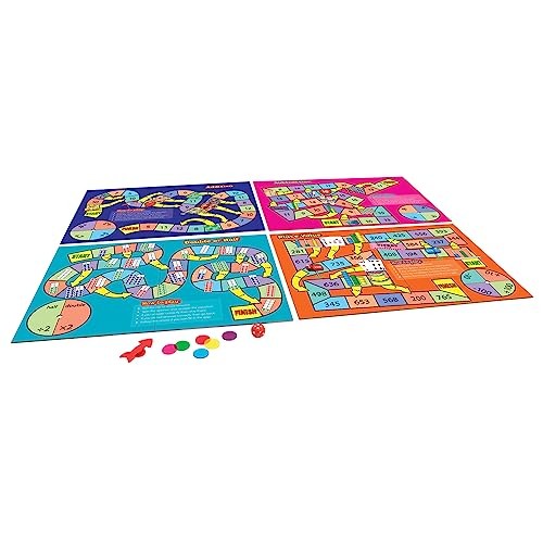 JL425 Math Board Games - Multi - Multi - Math Board Games