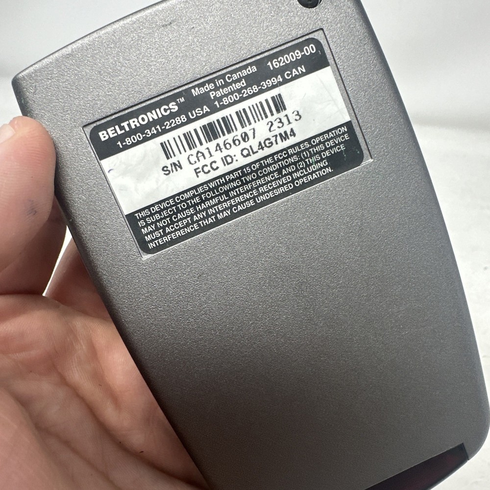 Beltronics Vector 995 360 Radar Laser Detector w/ Mount UNTESTED SEE PICS