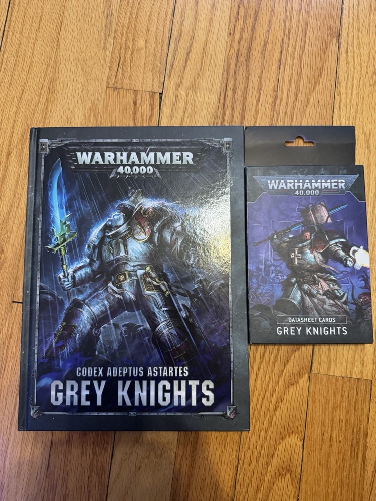 Warhammer 40K Grey Knights Datasheet Cards 10th Edition & 8th Edition Codex
