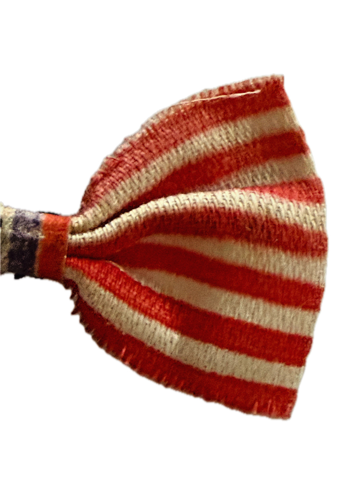 Antique American Flag Ribbon Bow Stick Pin Patriotic Lapel Pin