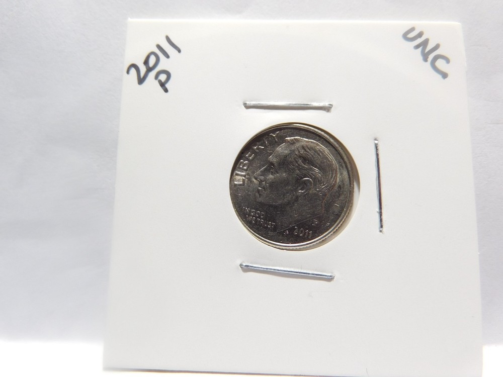 2011 P Gem Brilliant Uncirculated Dime-Fresh From U.S. Mint Set