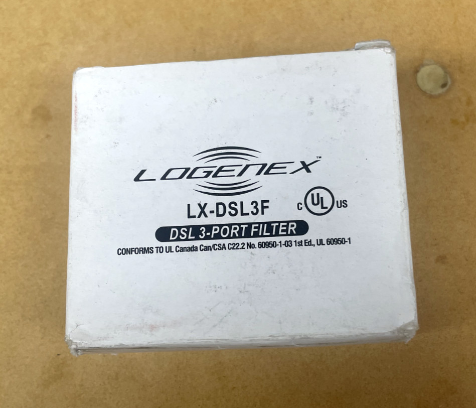 Logenex DSL 3-Port Filter (LX-DSL3F)