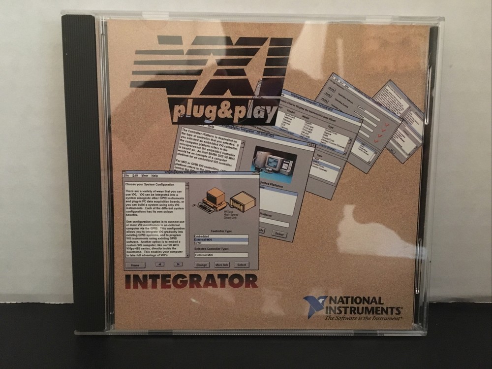 NATIONAL INSTRUMENTS VXI Plug & Play INTEGRATOR 1994 CD Rom