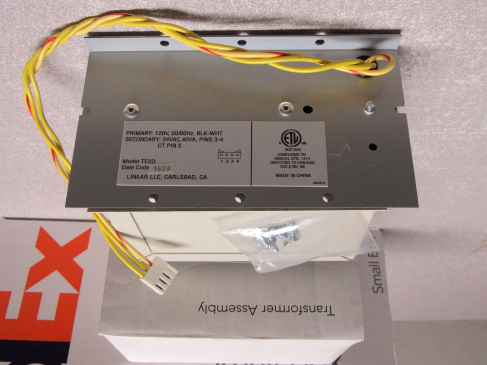 TE2 Transformer 24v TE2D for M&S DMC1CD, DMCBT, DMC1MP3