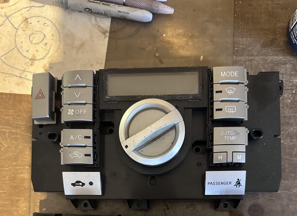 2005-2007 Scion Tc AC Heater Temperature Climate Control With Base Package