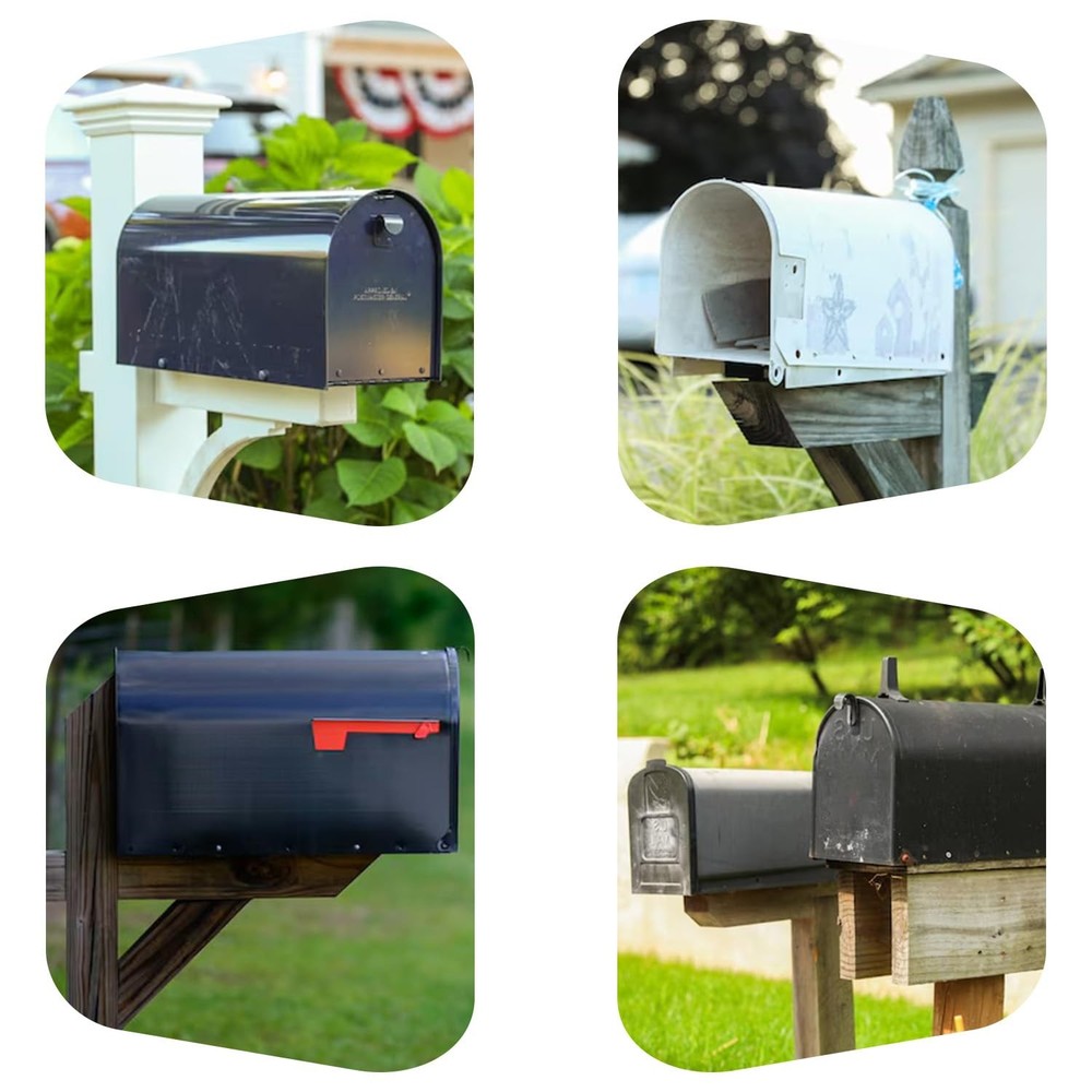 Mailbox Mounting Plate 4X4 Post Mailbox Mounting Bracket Mailbox Mounting Kit...