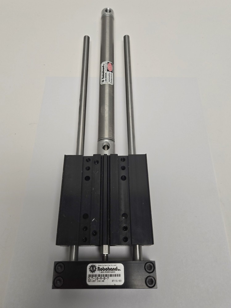 ROBOHAND DLT-10-A-B-7 BLOCK THRUSTER LINEAR SLIDE.