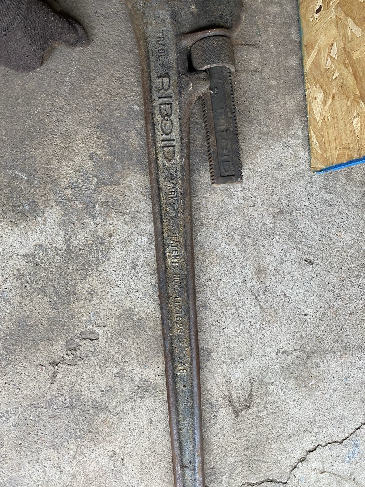 Ridgid 48” Stilson wrench