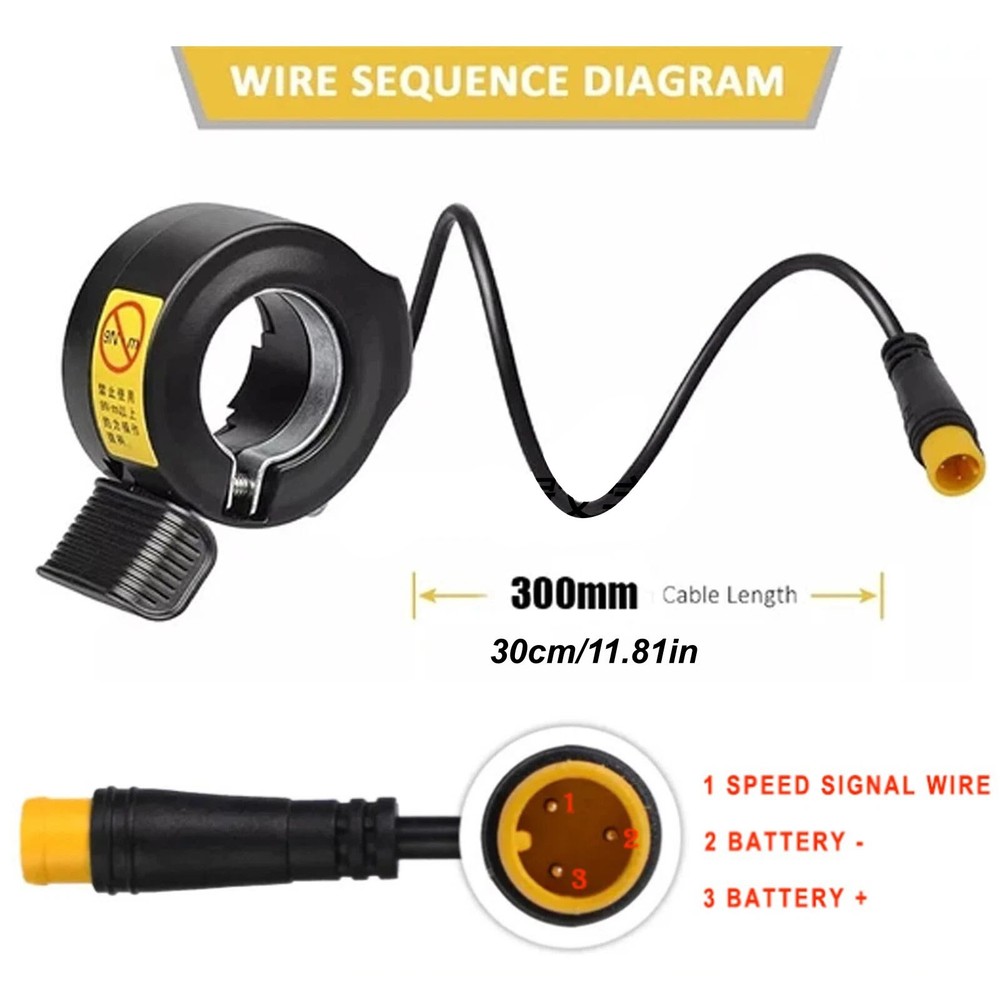 Thumb Throttle Waterproof Plug Speed Control Finger Accelerator Durable 1PCS