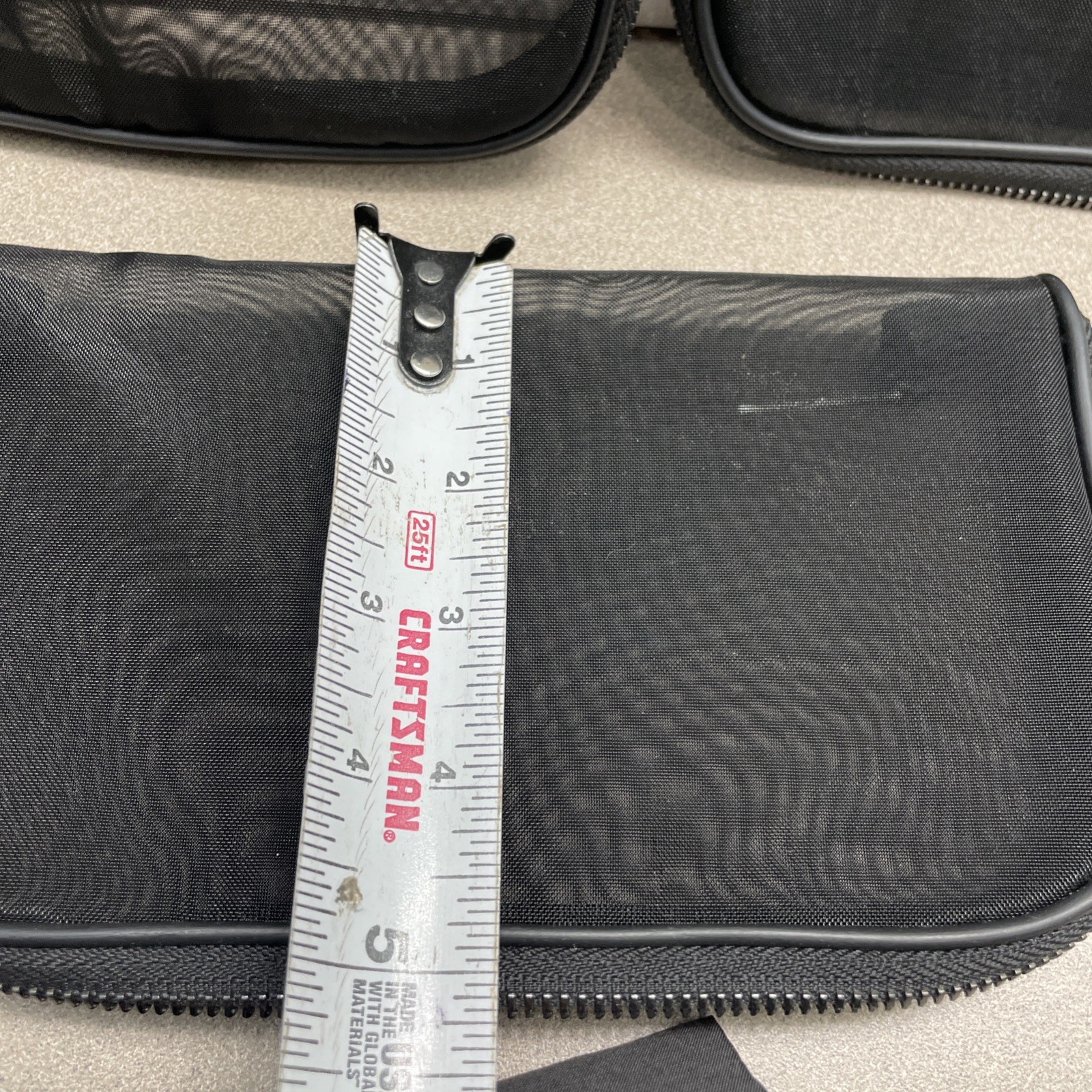 Away Brand Travel Luggage Mesh Packing Cubes Bags Pouches Toiletries Set Of 7