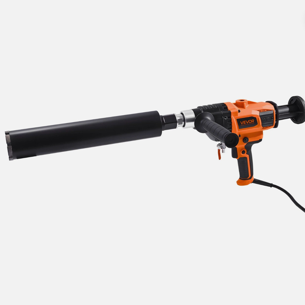 VEVOR Diamond Core Drill Machine Handheld Concrete Core Drill Rig 6.3 in 2000W
