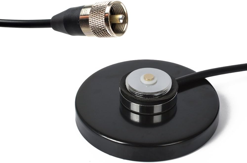 Strong Magnetic Base for NMO Antenna Installation