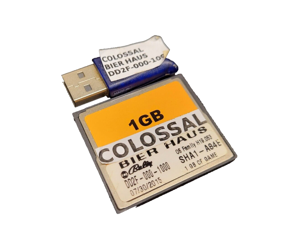 WMS BB3 COLOSSAL BIER HAUS SOFTWARE AND DONGLE ONLY