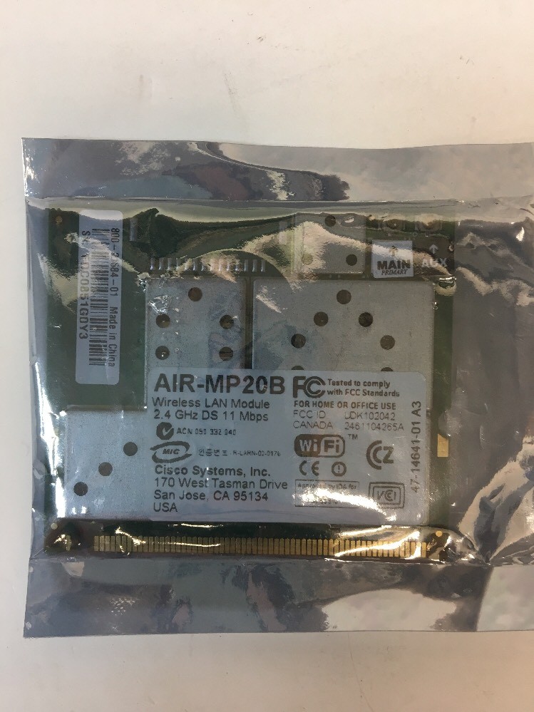 Cisco AIR-MP20B 2.4GHz DS 11Mbps Wireless LAN Module