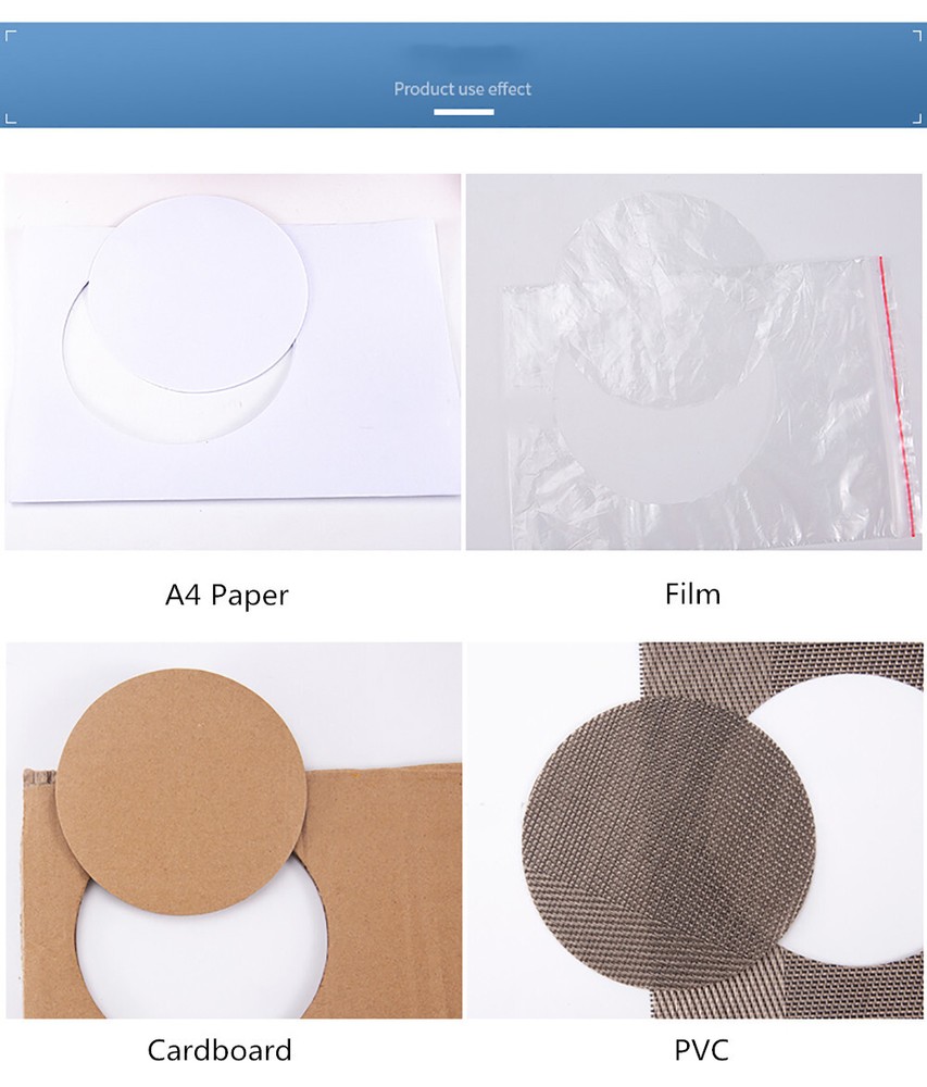 Hand Pressure Sampling Textile Weight Meter Disc Sampler Paper Sample Cutter