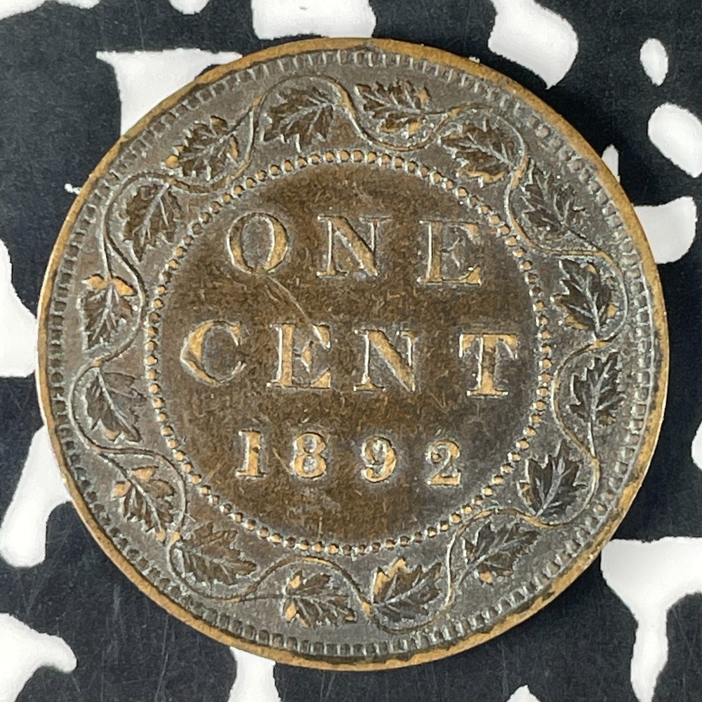 1892 Canada Large Cent Lot#C9967 Nice!