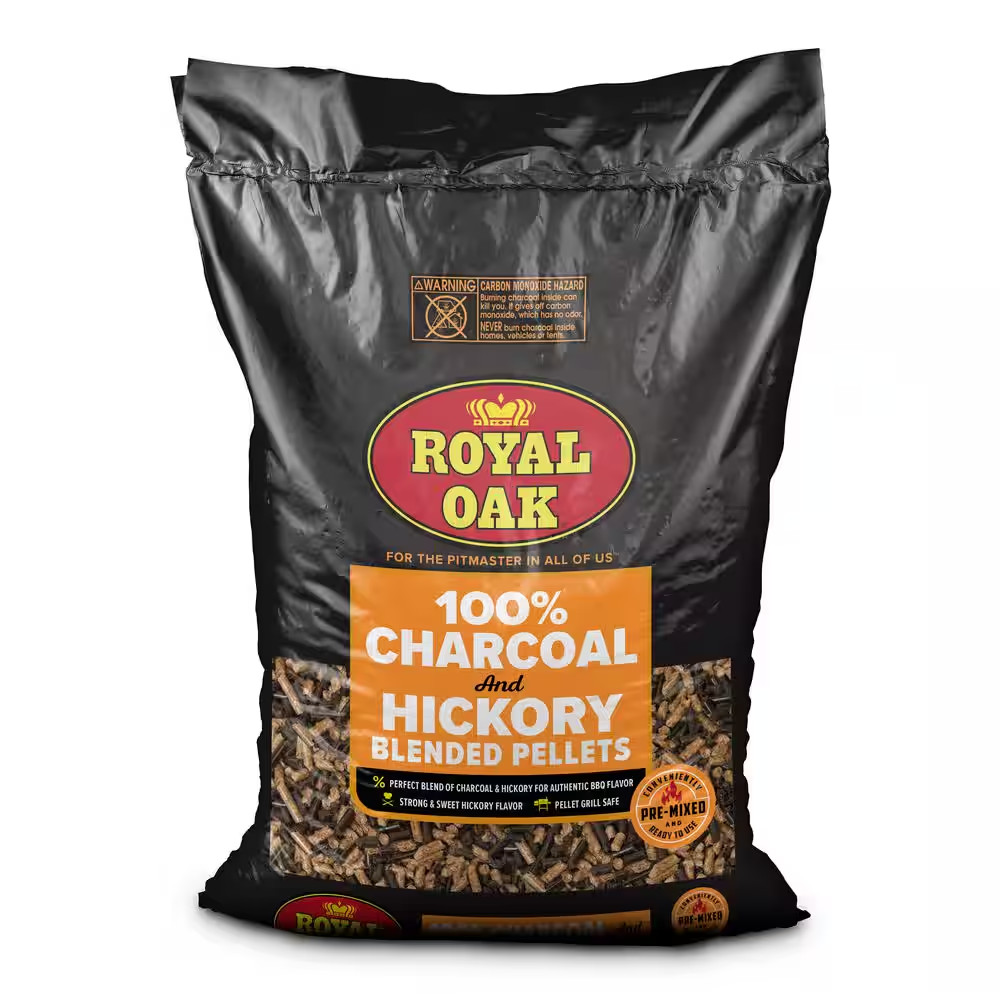 20 Lb. 100% Charcoal and Hickory Blended Pellets 💪