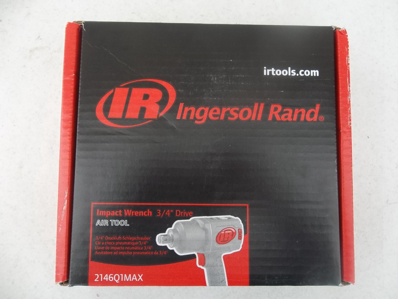 Ingersoll Rand 2146Q1MAX Drive Air Impact Wrench 3/4" Drive